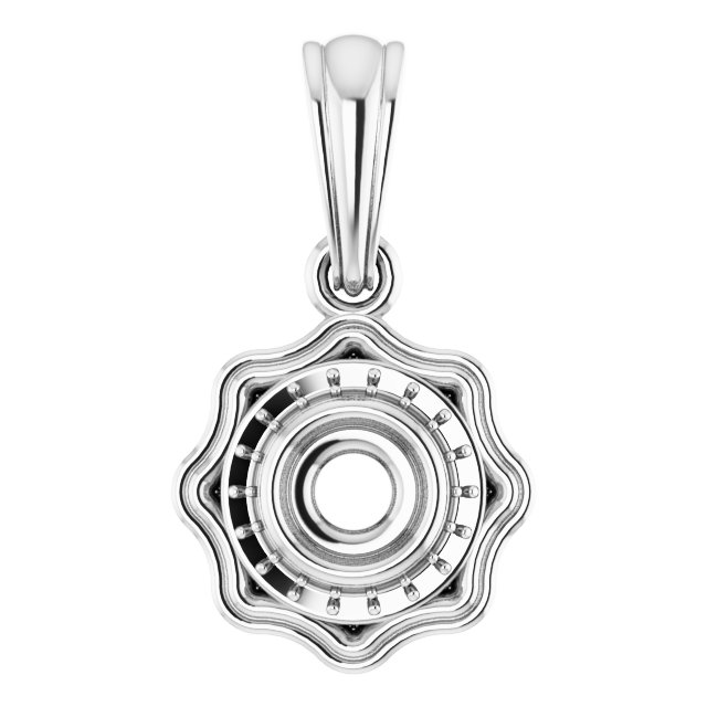 Halo-Style Pendant