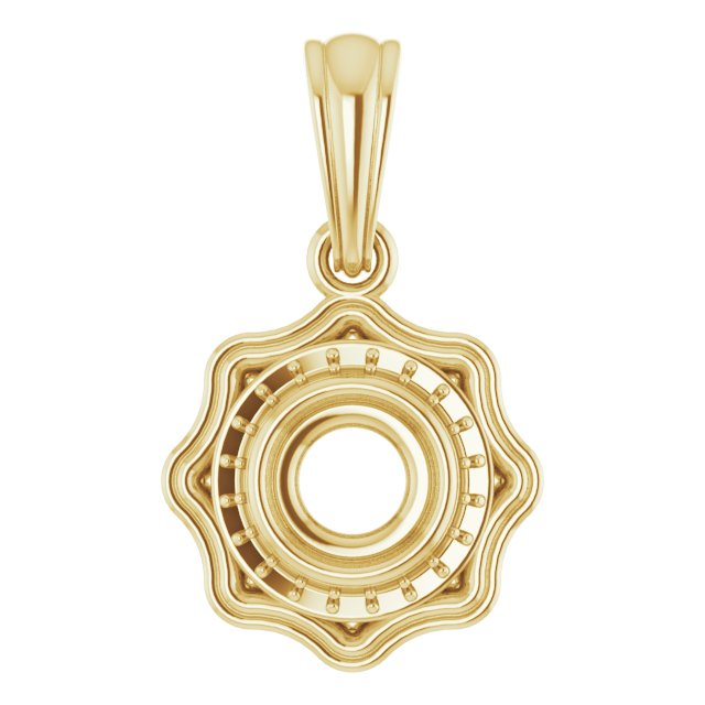 Halo-Style Pendant