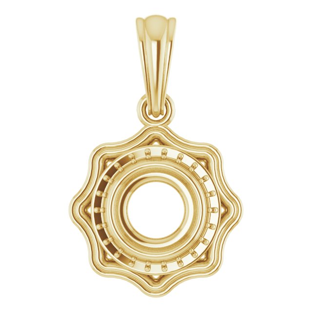 Halo-Style Pendant
