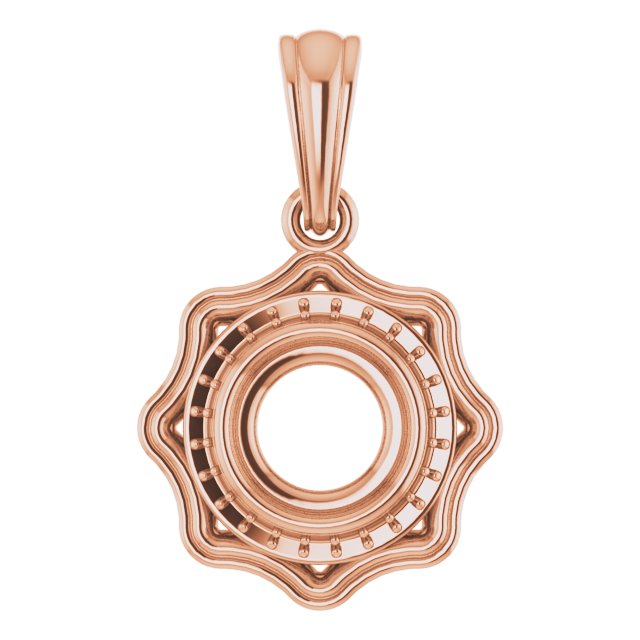 Halo-Style Pendant