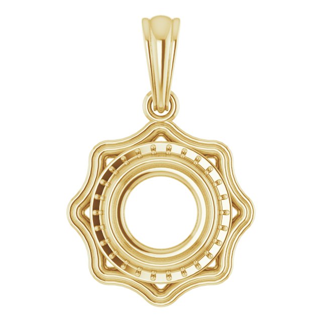 Halo-Style Pendant