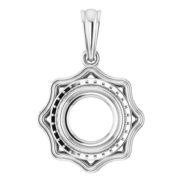 Halo-Style Pendant