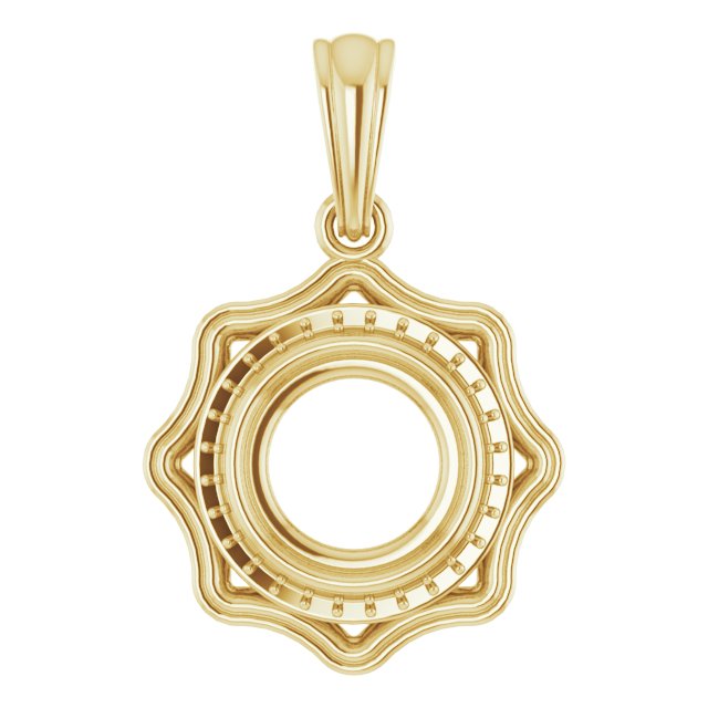 Halo-Style Pendant