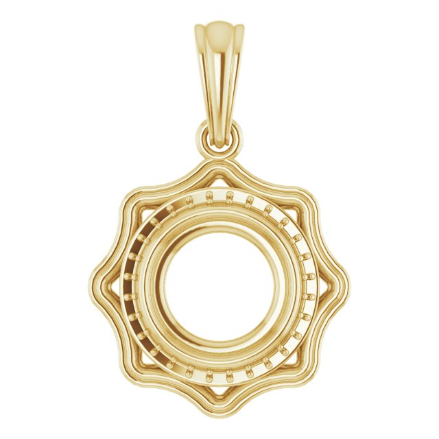 Halo-Style Pendant