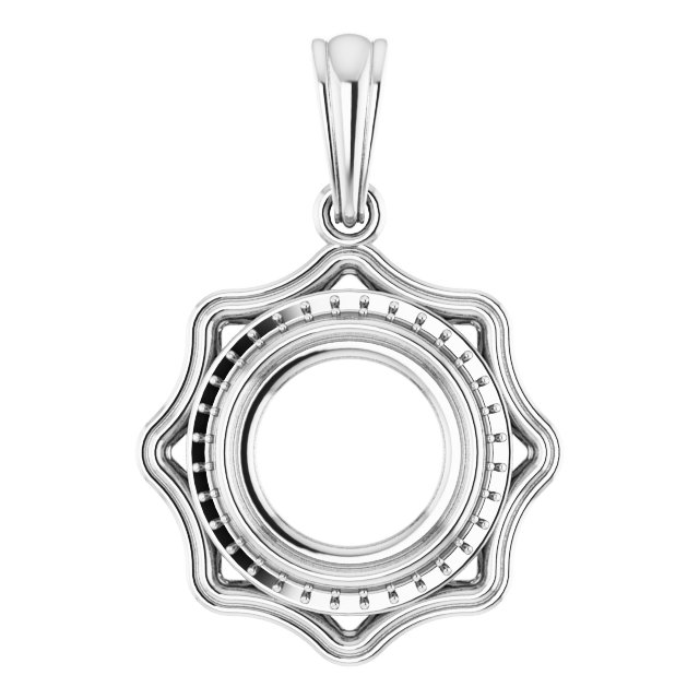 Halo-Style Pendant