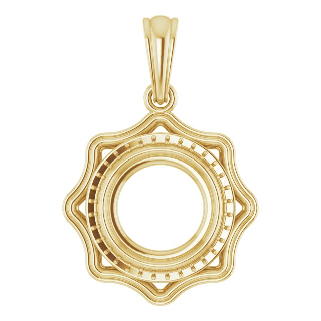 Halo-Style Pendant