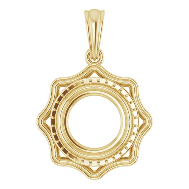 Halo-Style Pendant