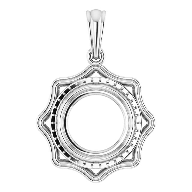Halo-Style Pendant