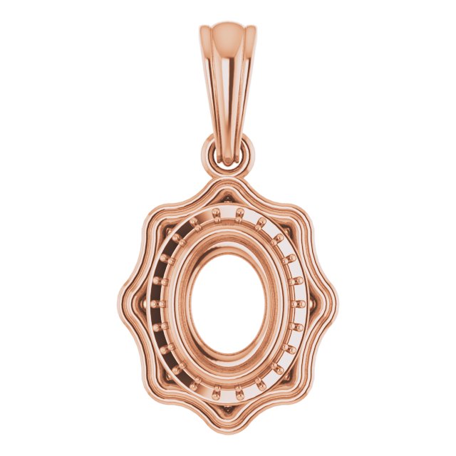 Halo-Style Pendant