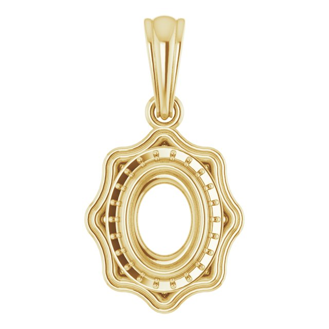 Halo-Style Pendant