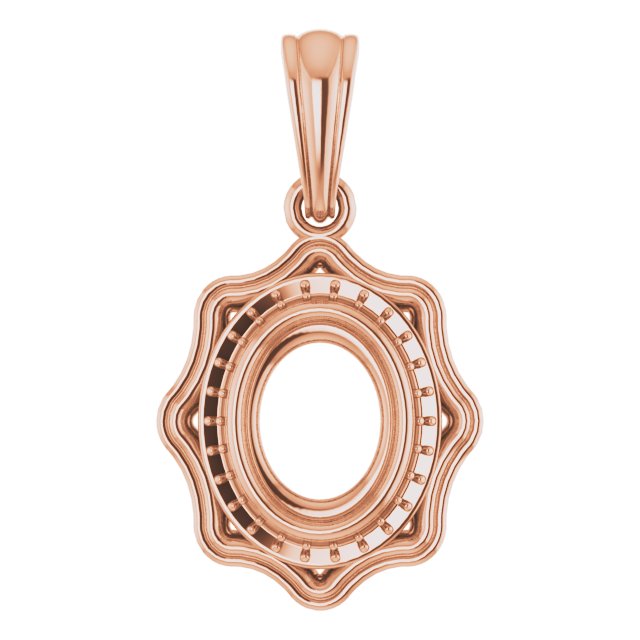 Halo-Style Pendant