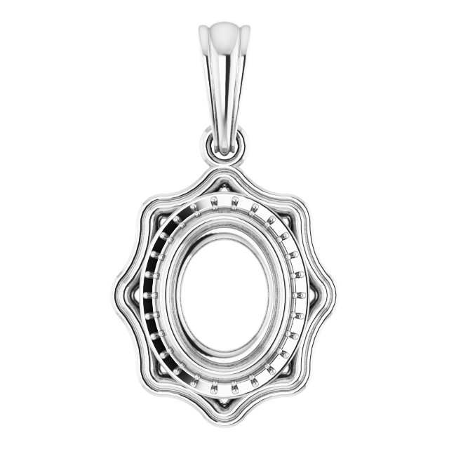 Halo-Style Pendant