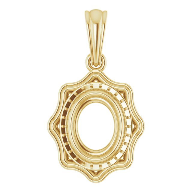 Halo-Style Pendant
