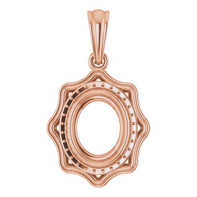 Halo-Style Pendant
