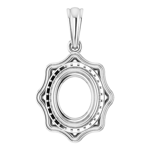 Halo-Style Pendant