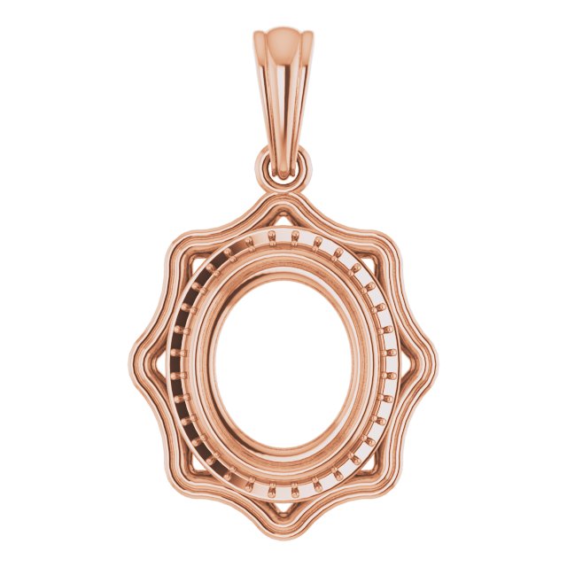 Halo-Style Pendant