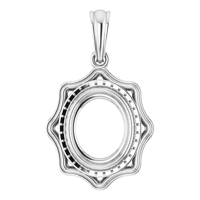 Halo-Style Pendant