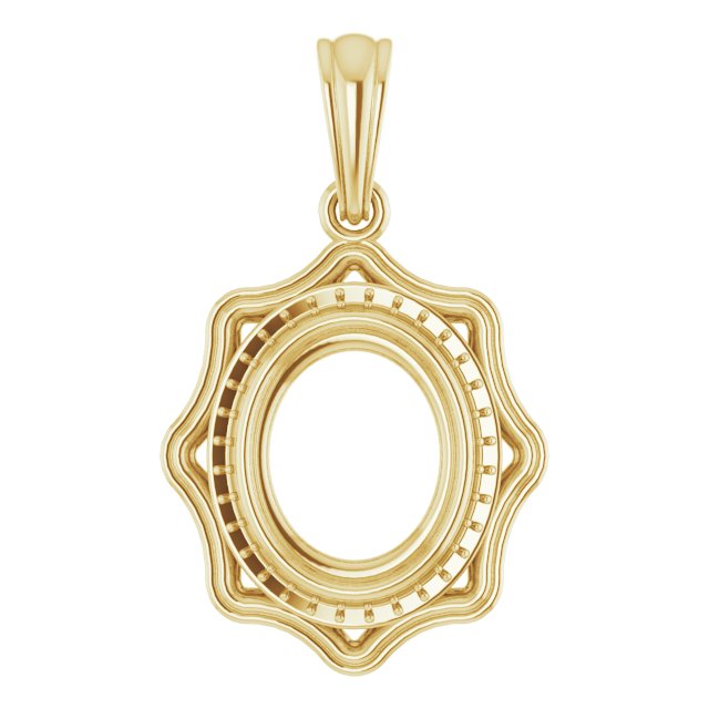 Halo-Style Pendant