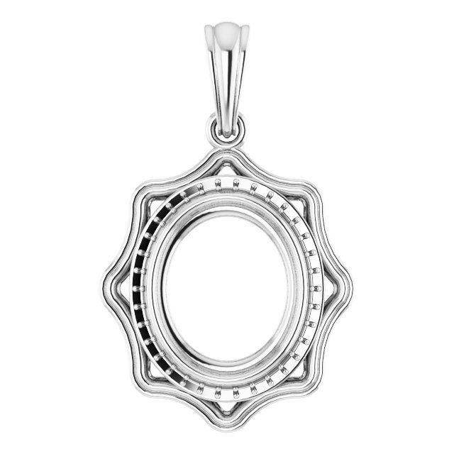 Halo-Style Pendant