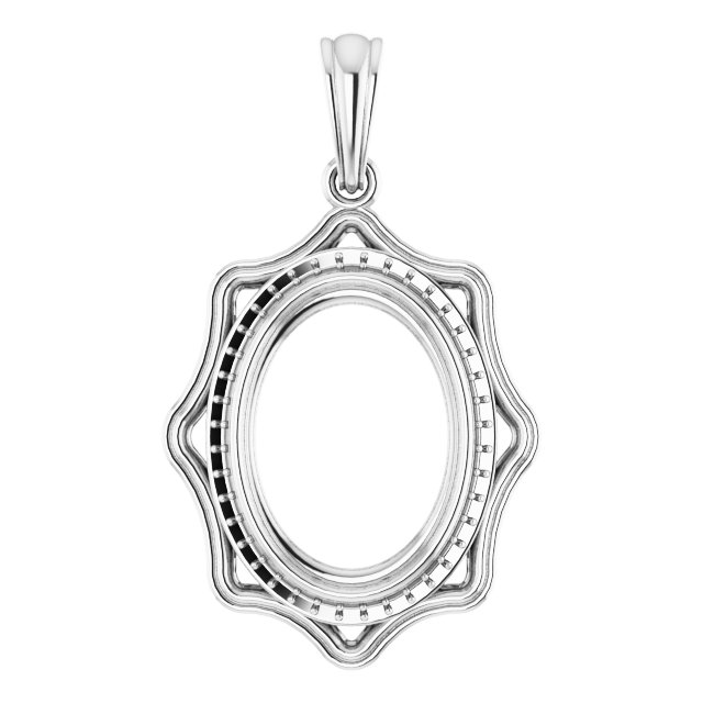 Halo-Style Pendant