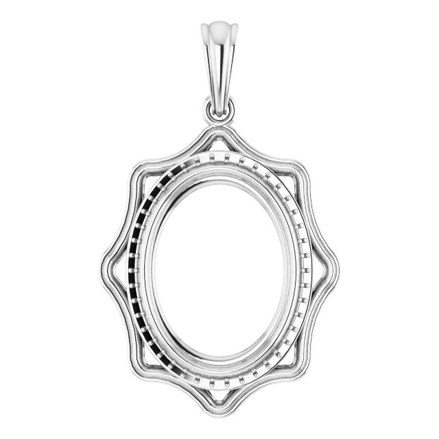 Halo-Style Pendant