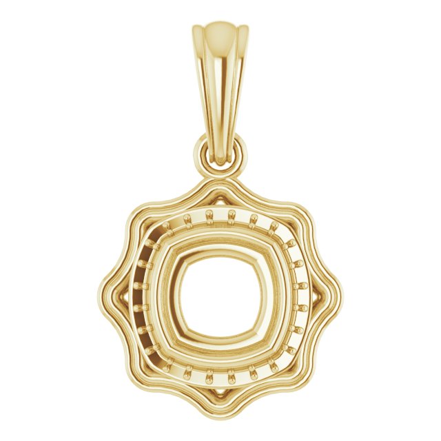 Halo-Style Pendant