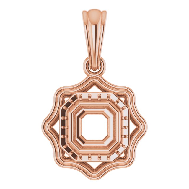 Halo-Style Pendant