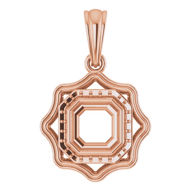 Halo-Style Pendant