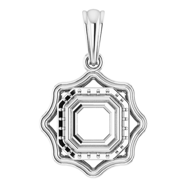 Halo-Style Pendant