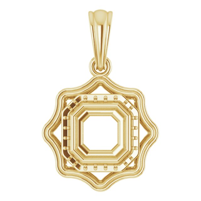 Halo-Style Pendant