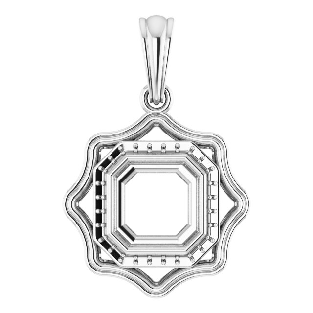 Halo-Style Pendant