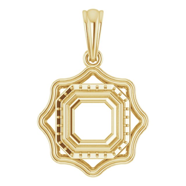 Halo-Style Pendant