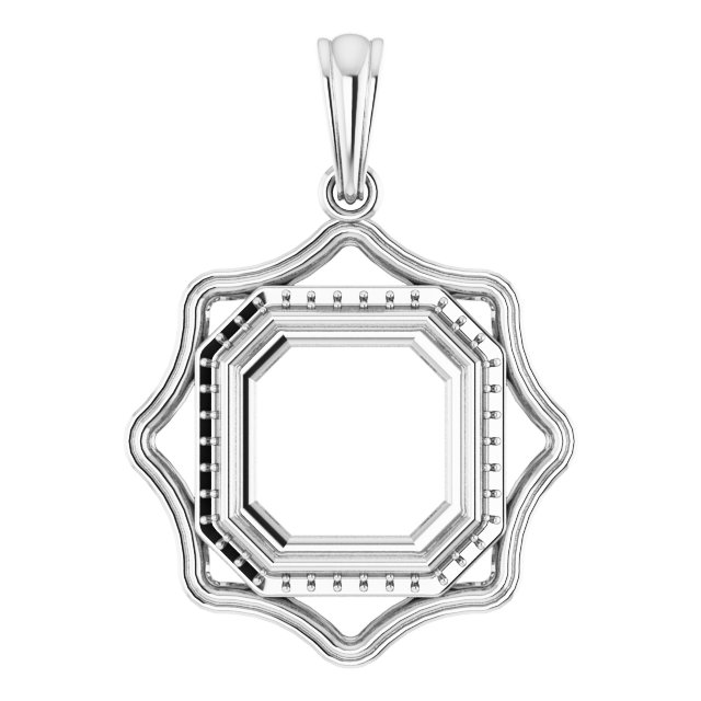 Halo-Style Pendant