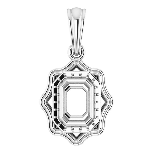 Halo-Style Pendant