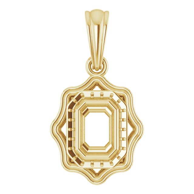 Halo-Style Pendant