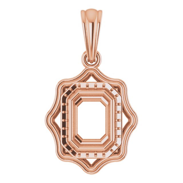 Halo-Style Pendant