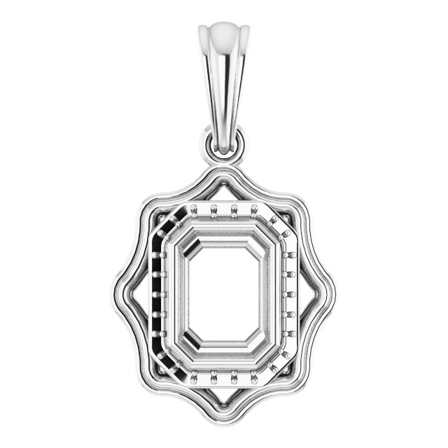 Halo-Style Pendant