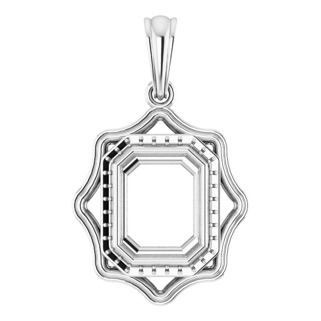 Halo-Style Pendant