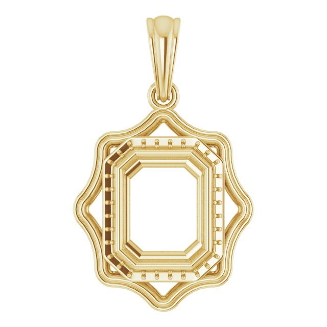 Halo-Style Pendant