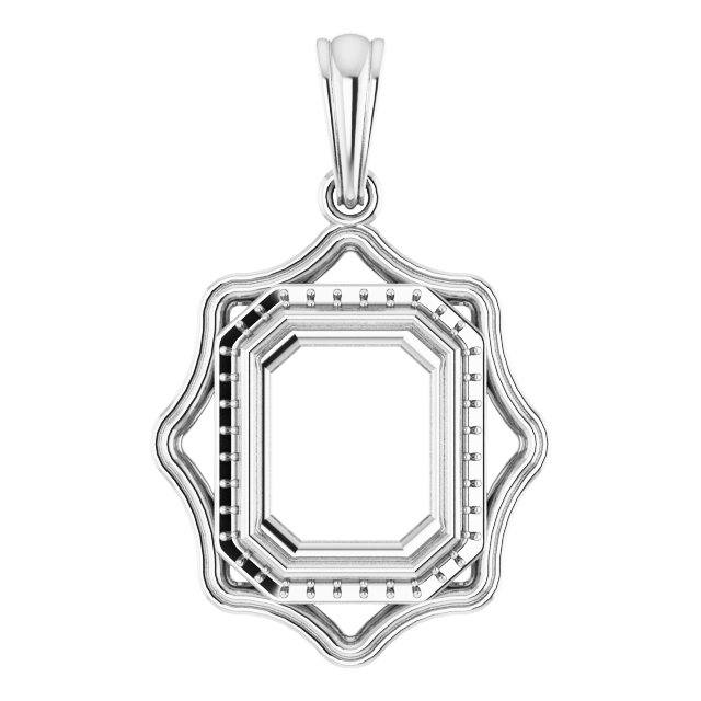 Halo-Style Pendant