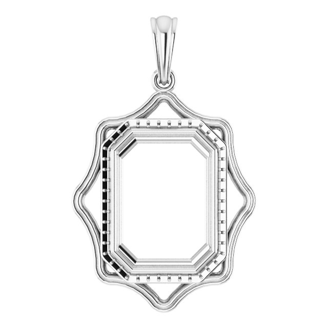 Halo-Style Pendant