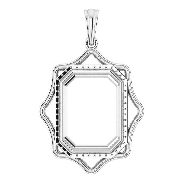 Halo-Style Pendant