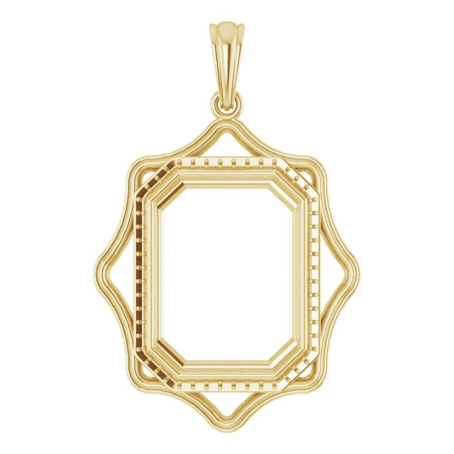 Halo-Style Pendant