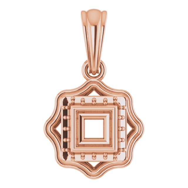Halo-Style Pendant