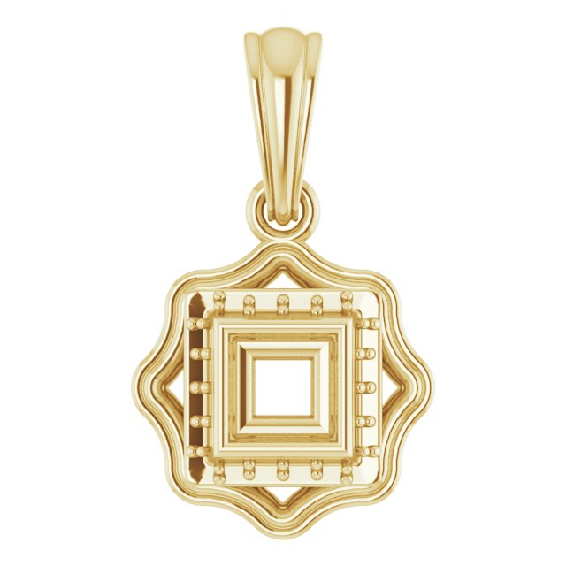 Halo-Style Pendant
