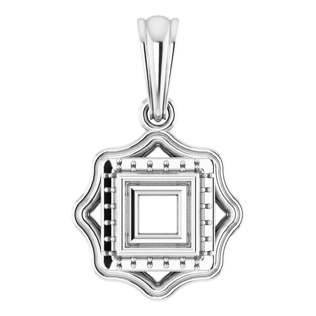 Halo-Style Pendant