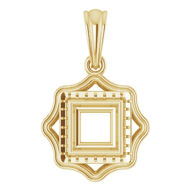 Halo-Style Pendant