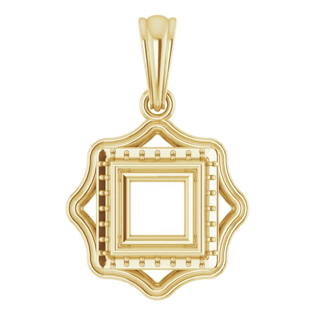 Halo-Style Pendant