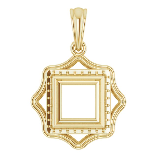 Halo-Style Pendant