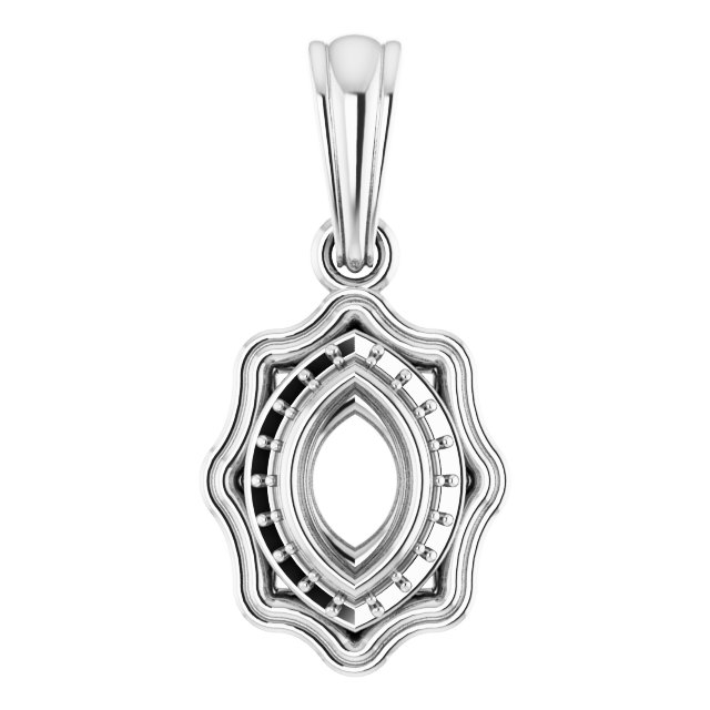 Halo-Style Pendant